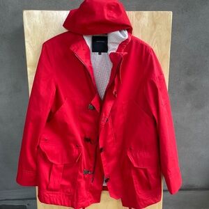 Perfect red fall jacket